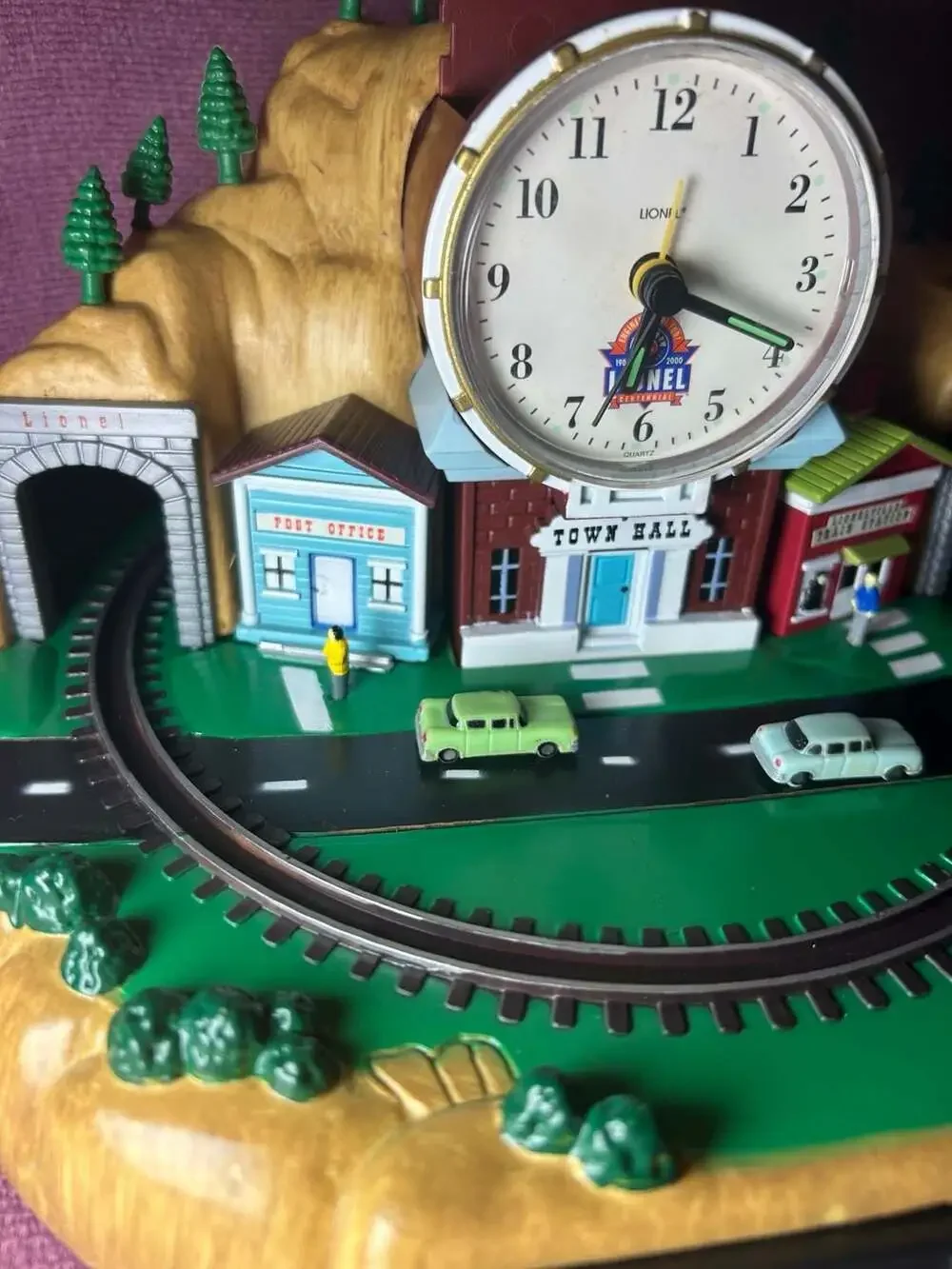 Lionel 100th Anniversary Lionelville Animated Train Alarm Clock